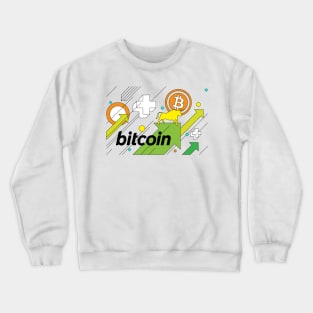 Bullish trend of Bitcoin Crewneck Sweatshirt